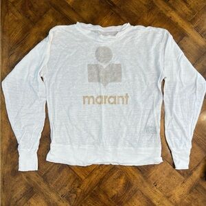 Isabel Marant White Long Sleeve Shirt